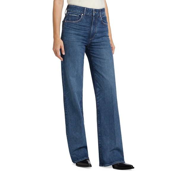 PAIGE Blue Flare & Wide Leg Jeans - Picture 2 of 16